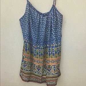 Knox Rose Blue and Green Camisole